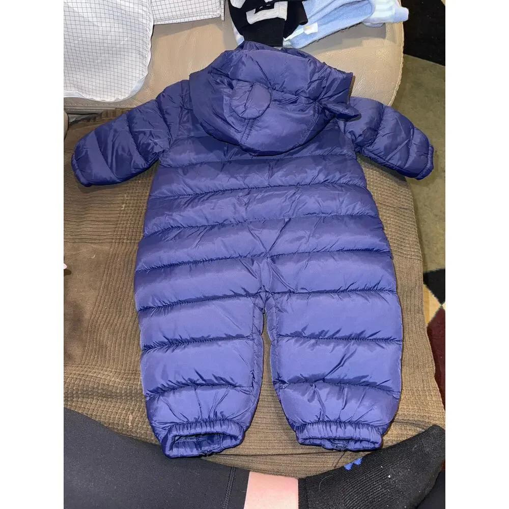 Baby Blue snowsuit size 80 - NWT!